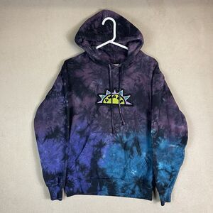 Insomniac Hoodie Mens Small Multicolor Daybreak Tie Dye Sweatshirt‎ House Adult